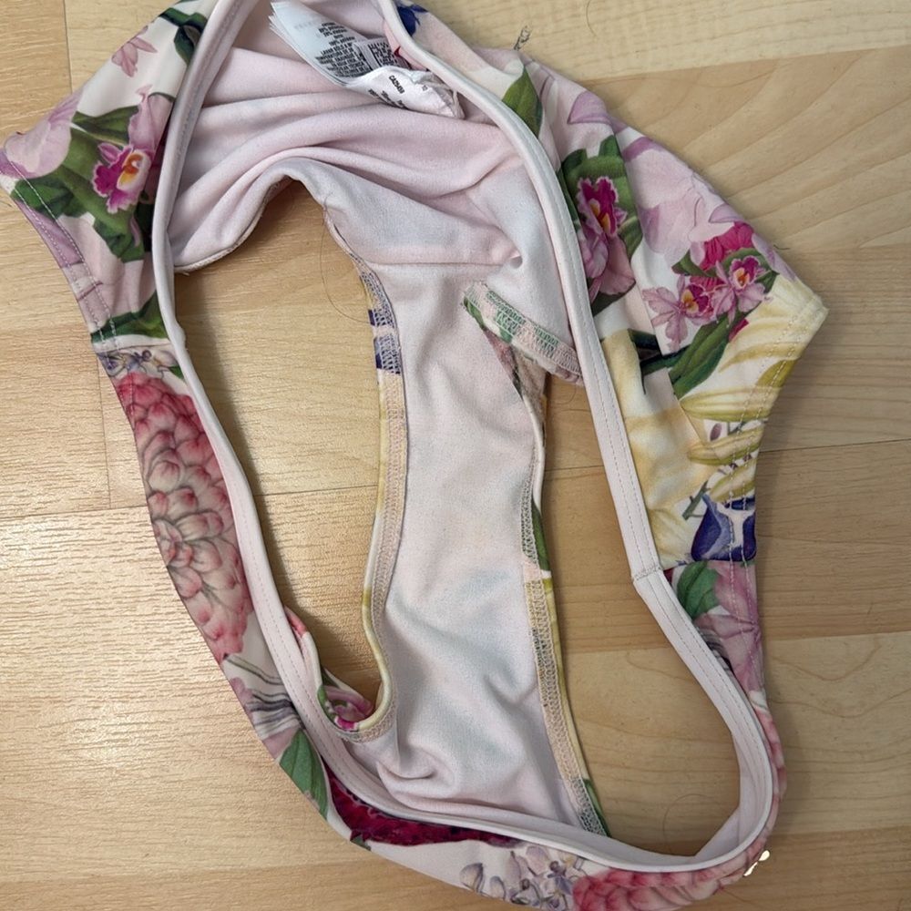 Ted Baker London Floral Bikini Bottoms TB 3/US 8-10 - Picture 3 of 5